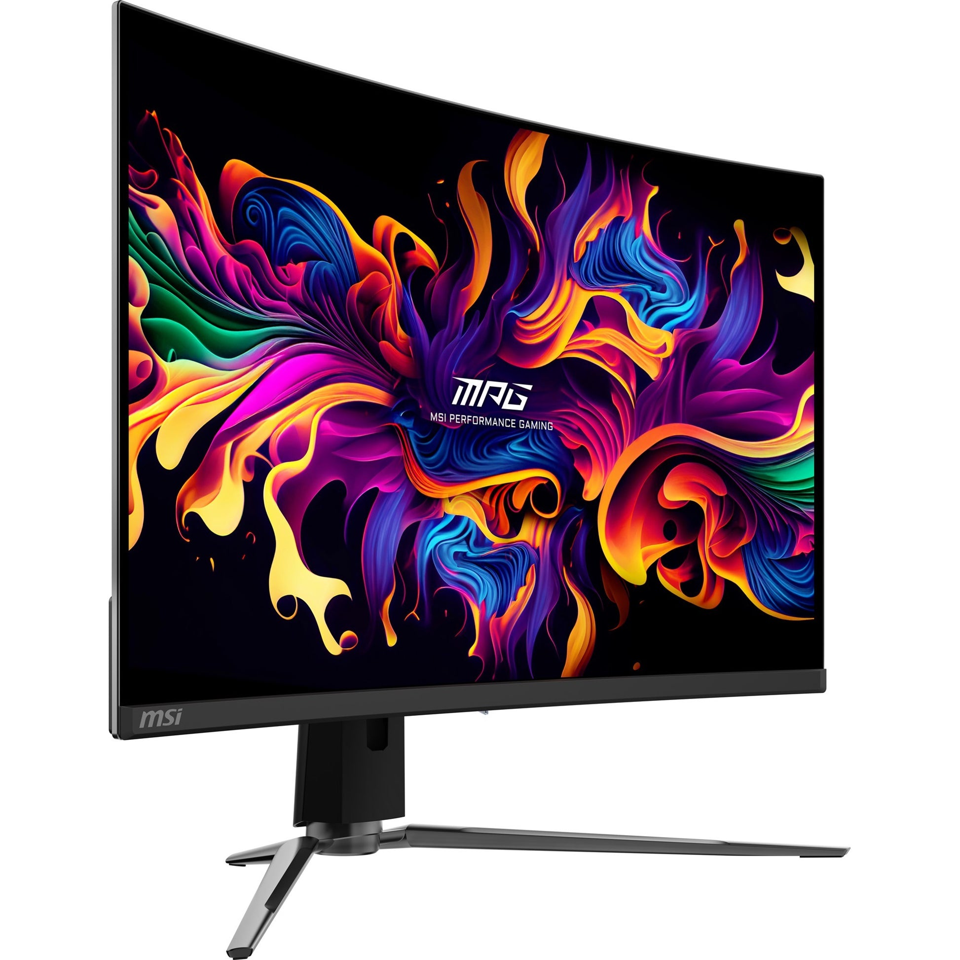 Moniteur de jeu incurvé MSI MPG 321curx QD-OLED 31,5 4K UHD (noir, 2x HDMI, Display Port, 2x USB-A, USB-B, USB-C, 240 Hz)