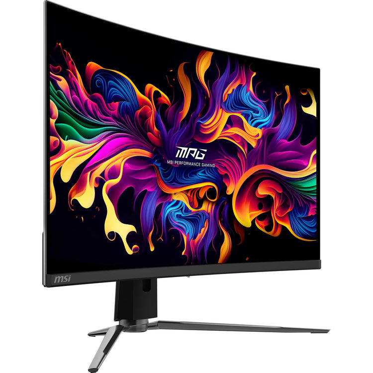 Moniteur de jeu incurvé MSI MPG 321curx QD-OLED 31,5 4K UHD (noir, 2x HDMI, Display Port, 2x USB-A, USB-B, USB-C, 240 Hz)