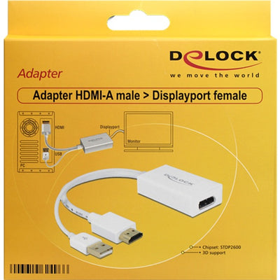 Dellock HDMI-A (Homme)> Displayport 1.2 (femme)
