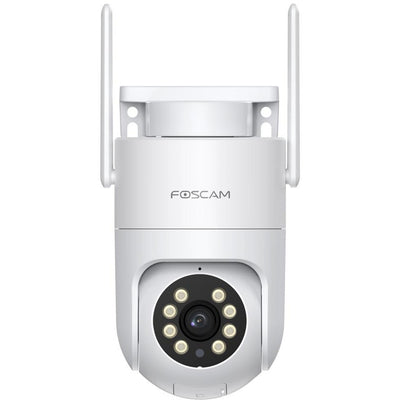 Foscam PD8, caméra de sécurité 4K 8MP double bande WiFi 6 PT (blanc)