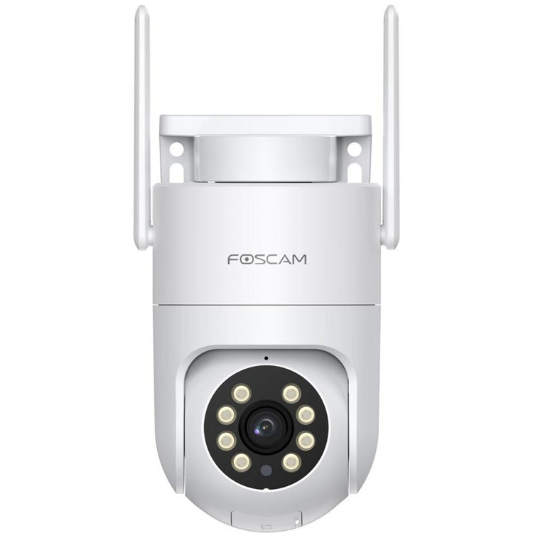 Foscam PD8, caméra de sécurité 4K 8MP double bande WiFi 6 PT (blanc)