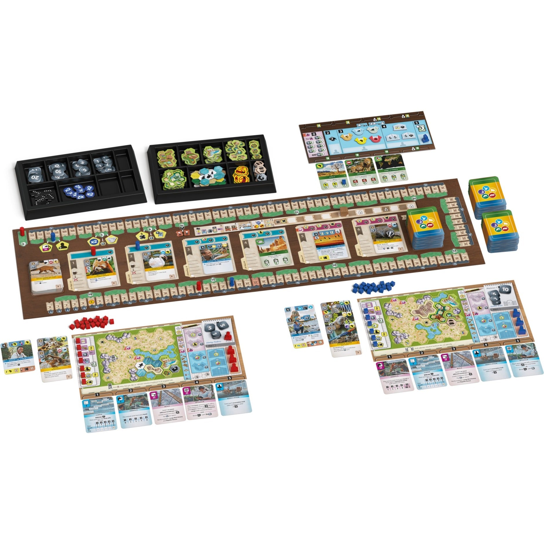 White goblin games ark nova, jeu de société (néerlandais, 1 à 4 joueurs, 90 minutes, à partir de 12 ans)