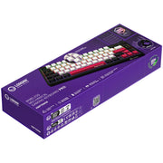 Lorgar kbp70mw, clavier de jeu (noir, disposition américaine, violet toxique logar, 65%, rvb, remplaçable à chaud, pbt double-shot, bluetooth 2.4ghz usb) - afbeelding 10