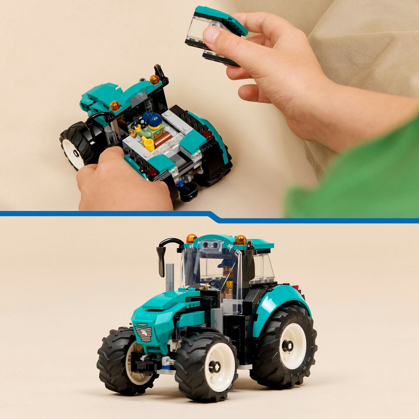 Lego City Great Vehicles 60498 Tracteur | 2 pièces