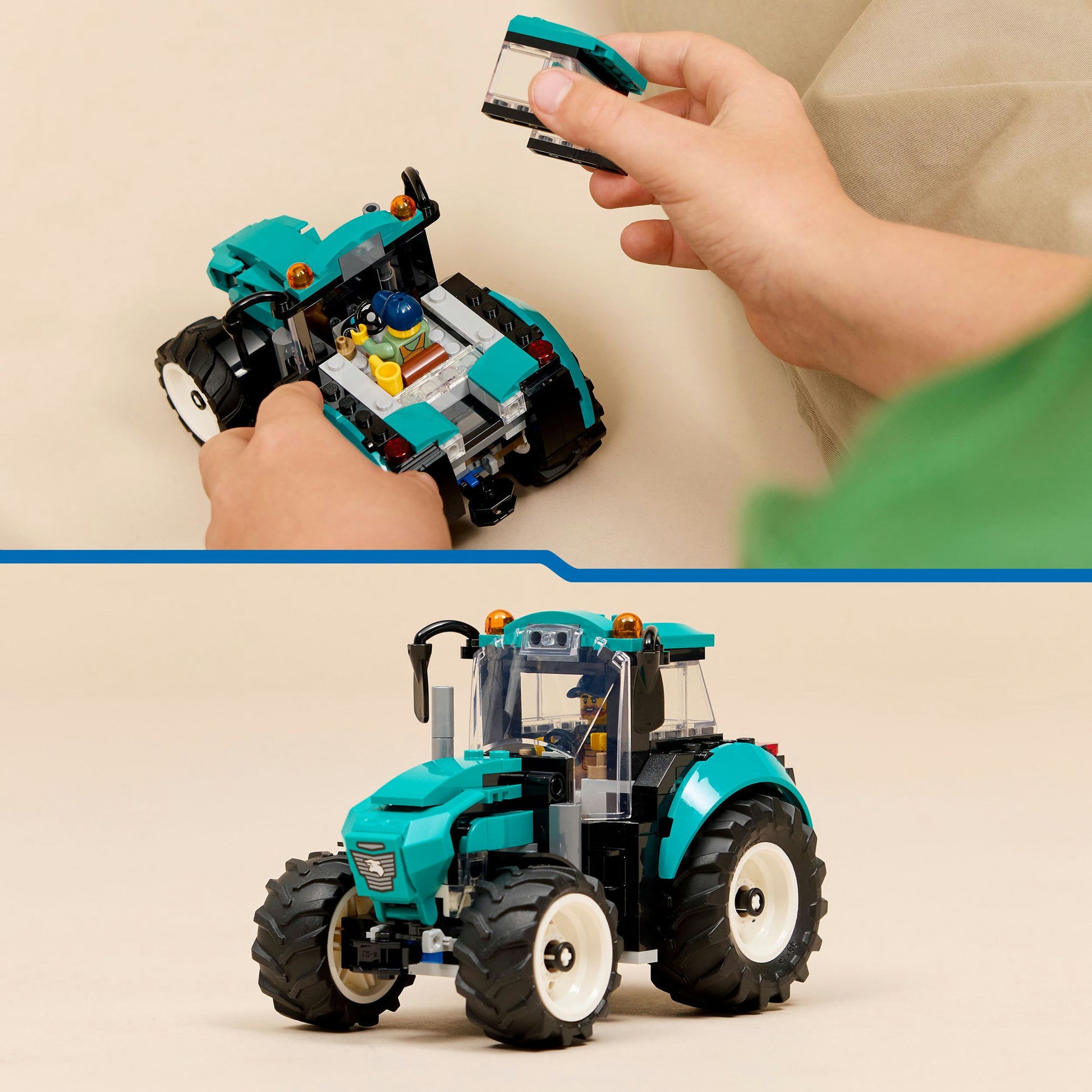 Lego City Great Vehicles 60498 Tracteur | 2 pièces