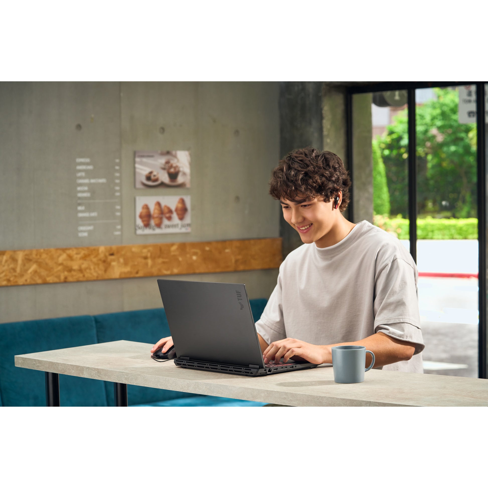 Ordinateur portable de jeu Asus tuf gaming a16 fa608um-rv231w 16 (gris noir | r7 260 | rtx 5060 | 16 go | SSD 512 go)