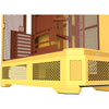 Boîtier grande tour Thermaltake view 600 tg caramel au beurre (jaune | 2x USB-A | 1x USB-C | verre trempé)