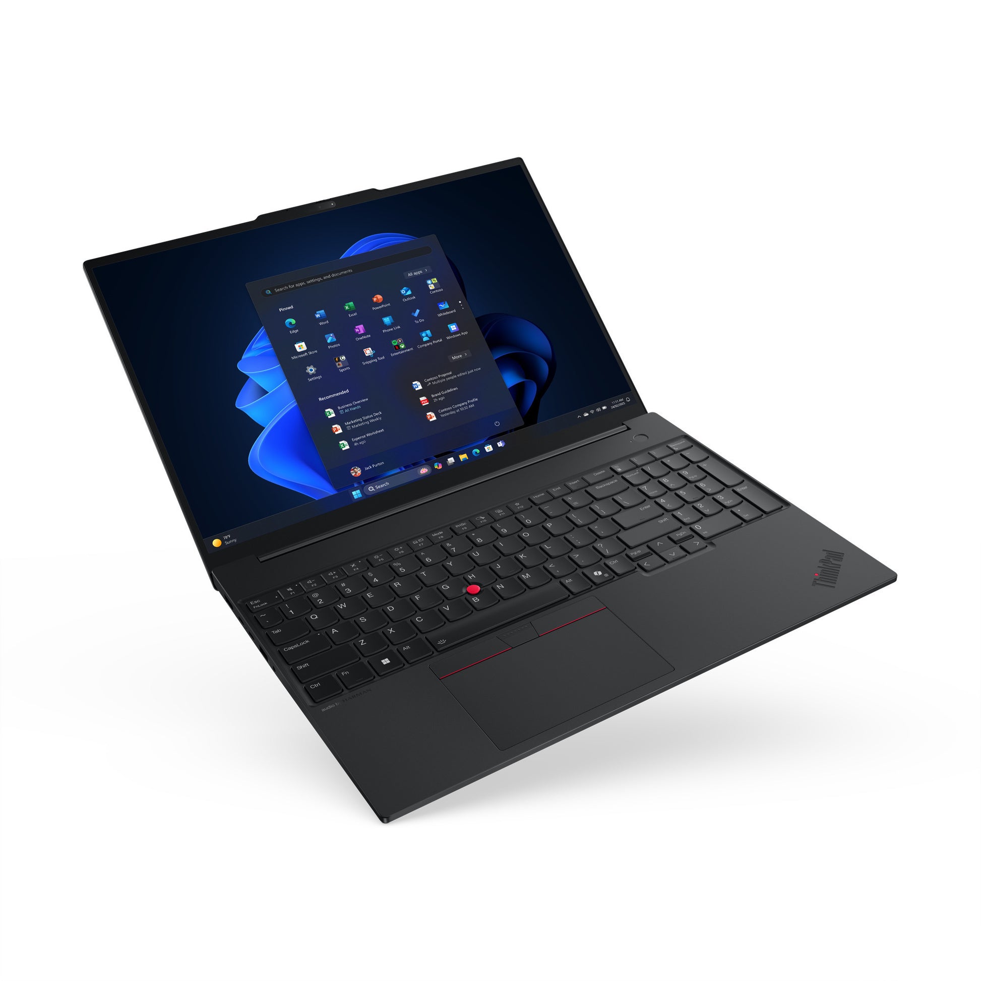 Ordinateur portable Lenovo thinkpad e16 gen 3 amd (21st005xmh) 16 (noir | ryzen 7 250 | radeon 780m | 32 go | SSD 1 to)