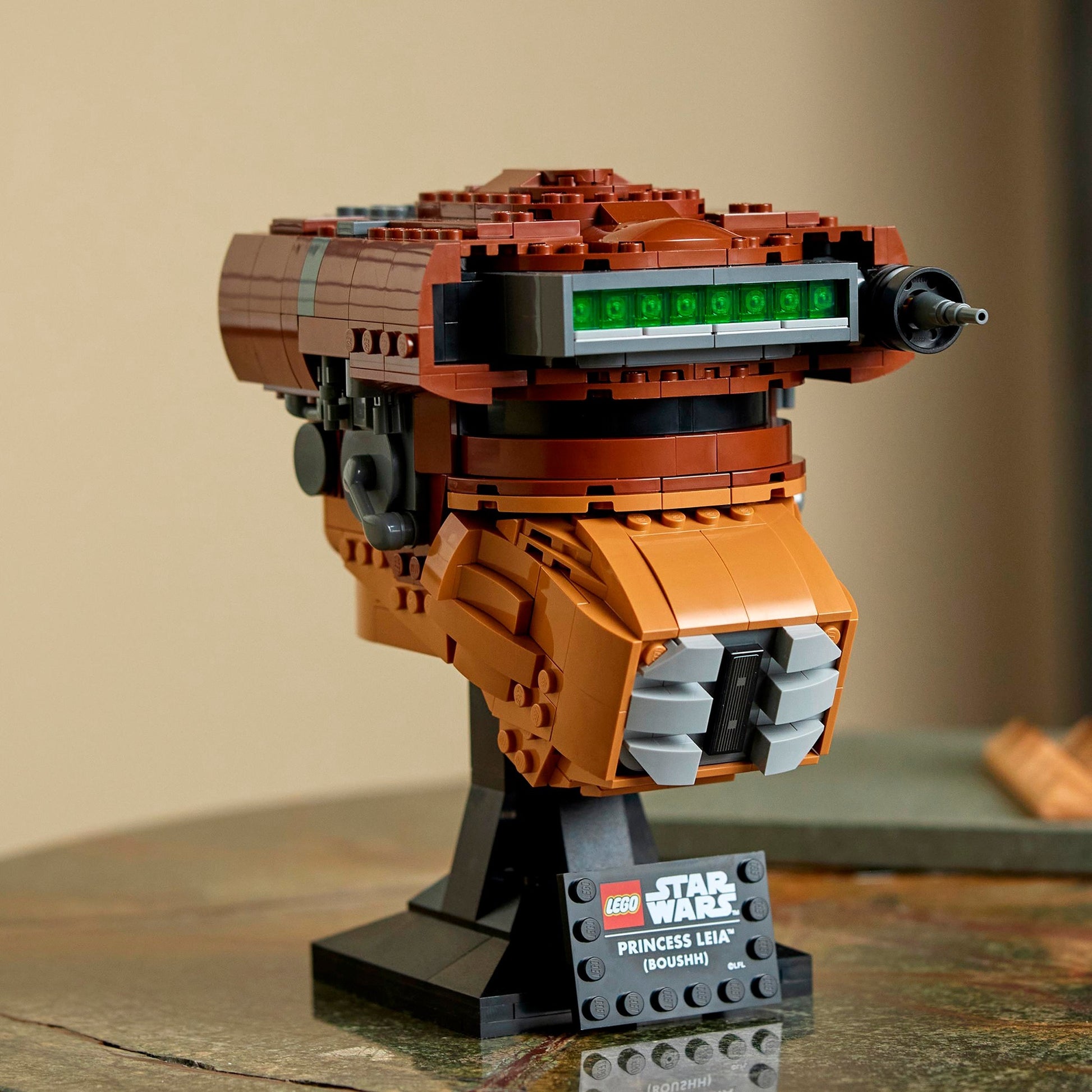 Lego star wars - jouet de construction de casque de princesse Leia (boushh) (75351)
