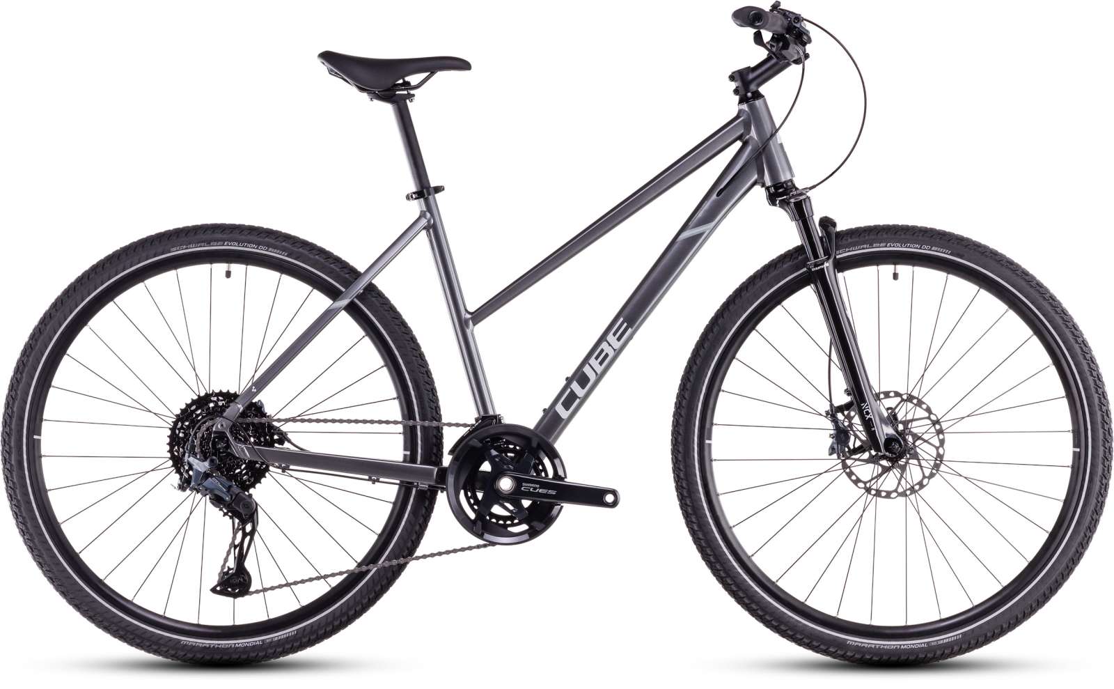 Cube nature slx lady graphite'n'fossil