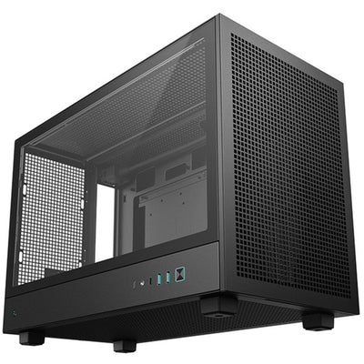 Boîtier mini tour Deepcool ch260 (noir | 2x USB-A | 1x USB-C | verre trempé)