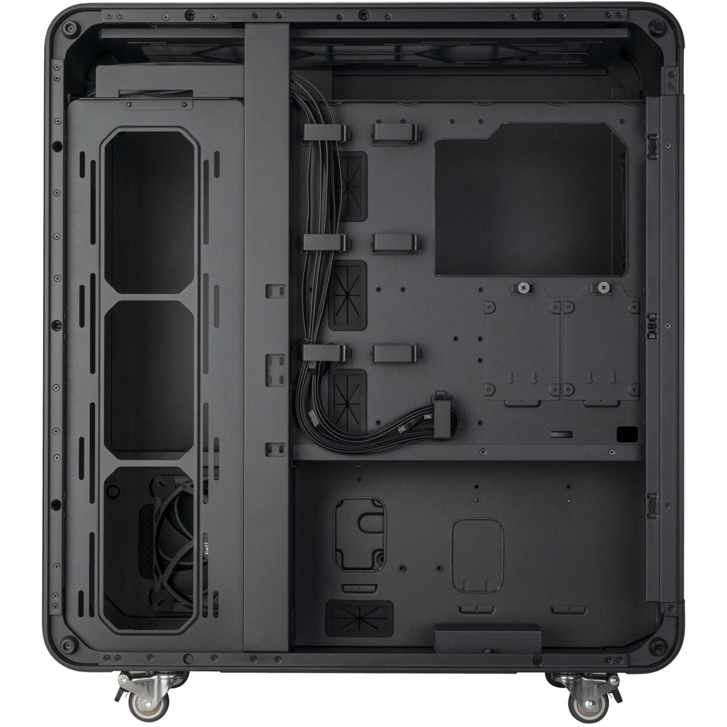 Boîtier grande tour Silverstone alta t1 (noir | 2x USB-A | 2x USB-C)