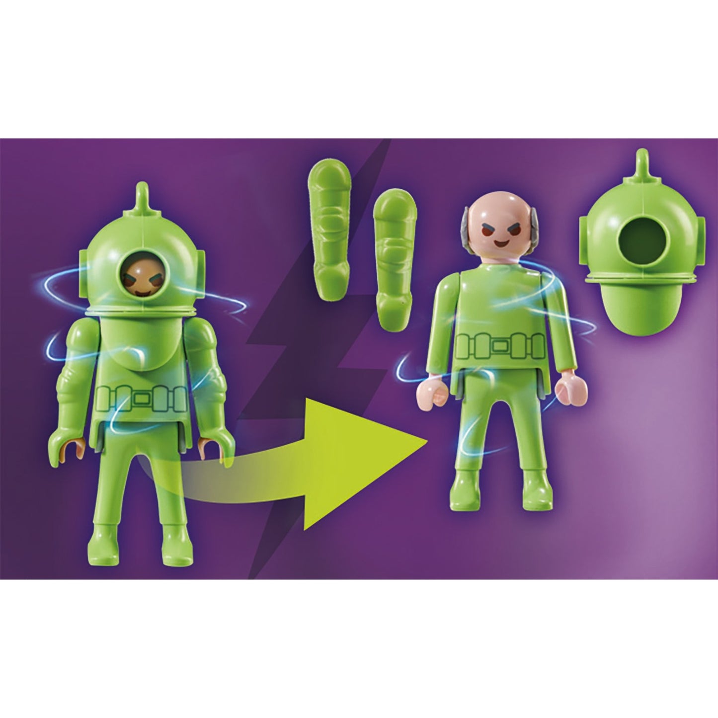 Playmobil Scooby-Doo! Aventure avec fantôme ou capitaine Cutler