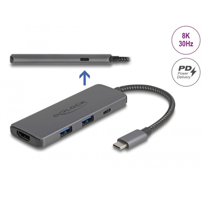 Station d'amarrage USB Type-C Dellock 8K