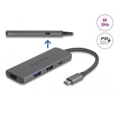 Station d'amarrage USB Type-C Dellock 8K - afbeelding 1