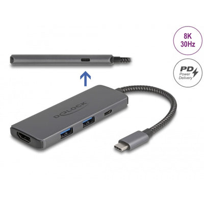 Station d'amarrage USB Type-C Dellock 8K