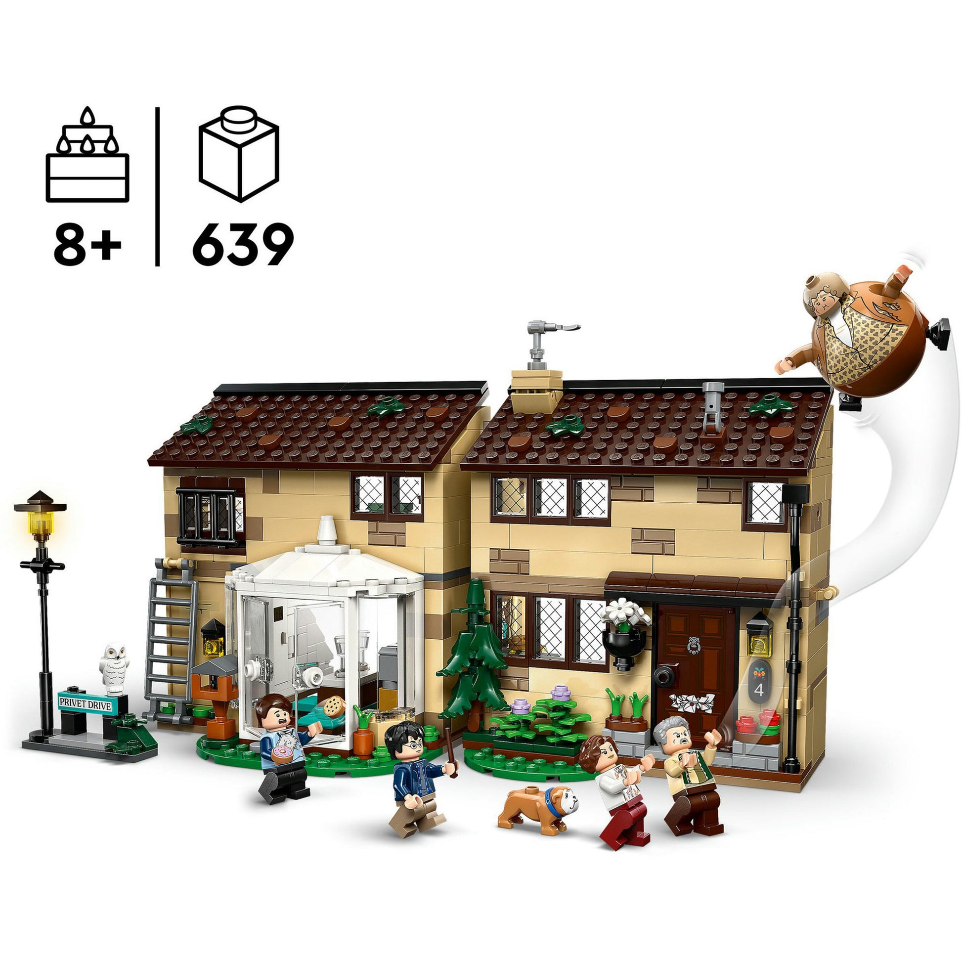 Lego Harry Potter 76451 Visite de Ligusterlaan de tante Margot