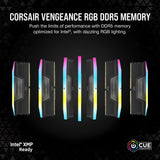 Corsair Vengeance RGB 32 Go DDR5-6000 (2x 16 Go) RAM (noir, cmh32gx5m2d6000z38, xmp, expo) - afbeelding 18