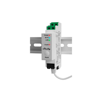 Appareil de mesure Shelly pro 3em-120a v2 (blanc, lan, wifi, bluetooth)