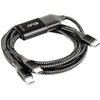 Club 3D USB Type-C, Y Câble de charge en 2x USB Type-C