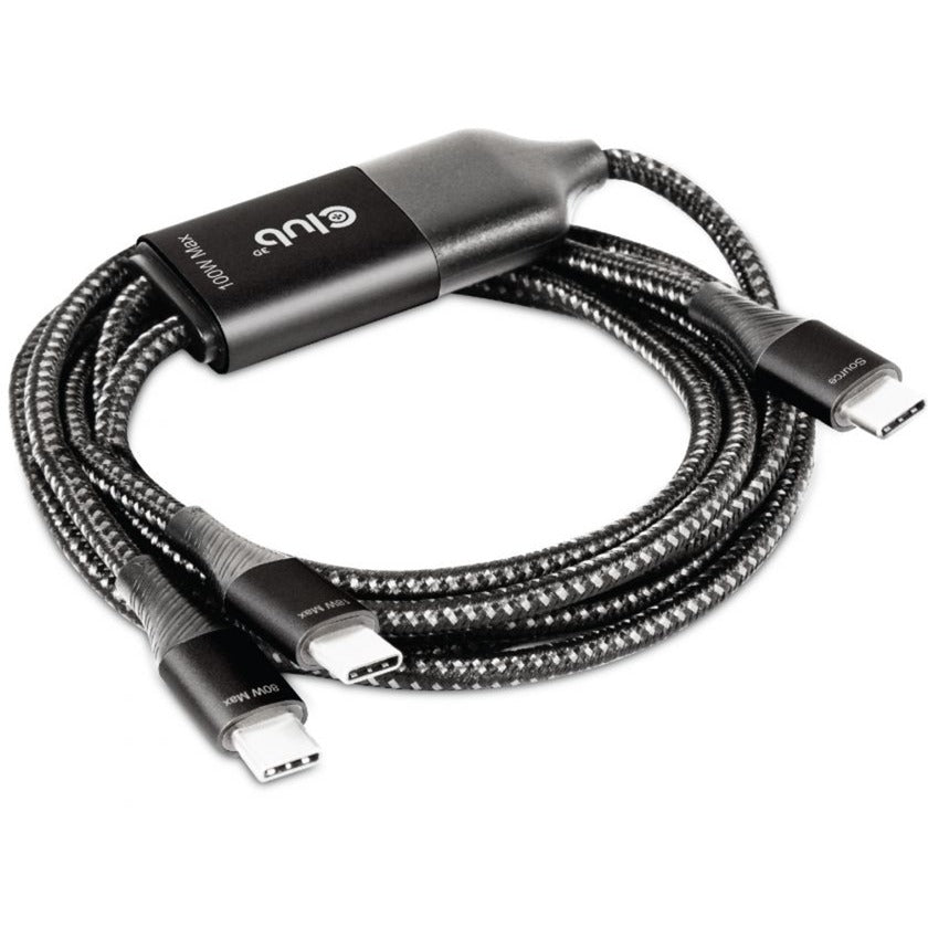 Club 3D USB Type-C, Y Câble de charge en 2x USB Type-C