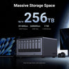 Ugreen nasync dxp8800 plus (gris, WiFi, 2x 10GBE, HDMI, Thunderbolt 4 (40 go s))
