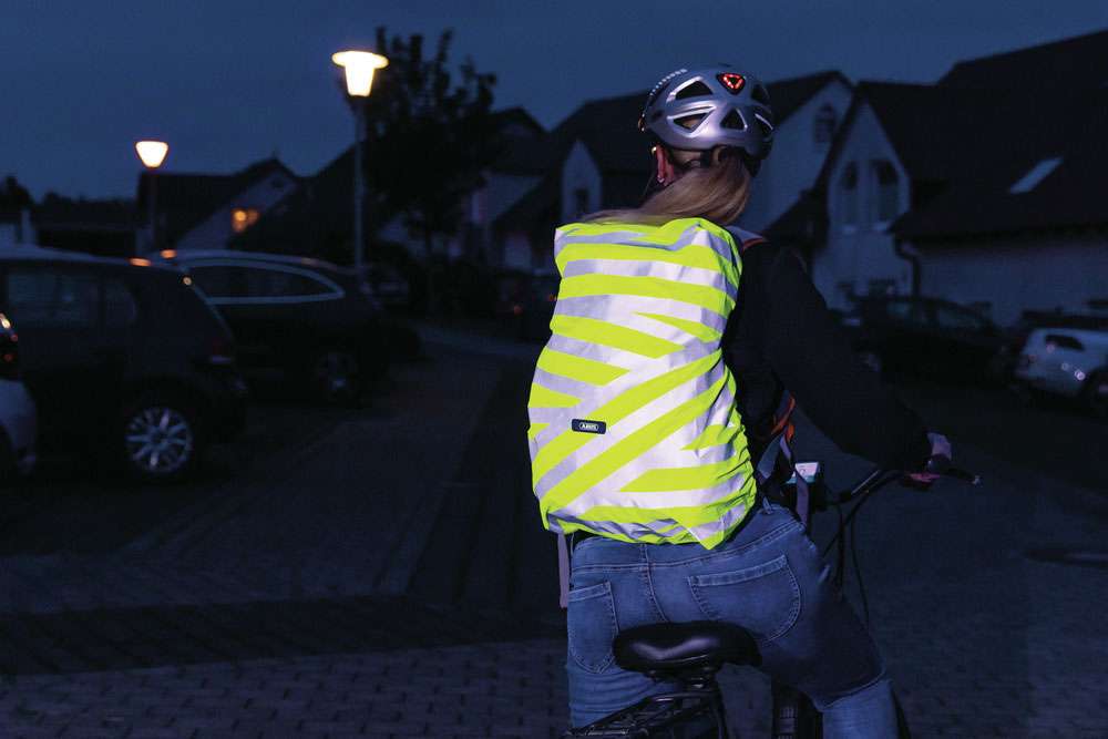 Abus x-urban couvercle lumino jaune