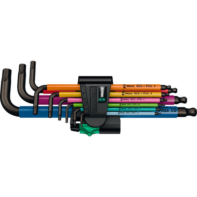 WAA 950 9 HEX-PLUS MULTICOLOUR 1 SIFT KEYS SET, METR
