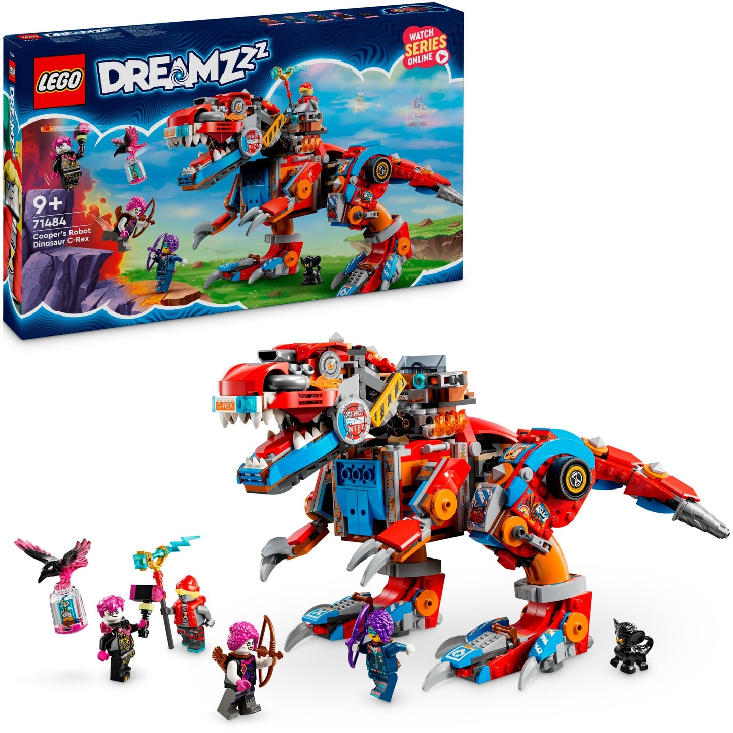 Lego Lego Dreamzzz 71484 Coopers Robotdinosaurus c. rex