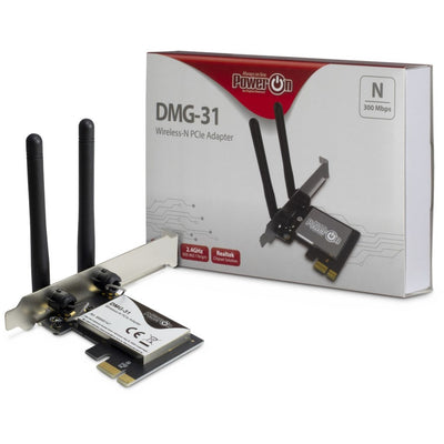 Adaptateur PCIE Wireless-N PCIE DMG-31 inter-technologie