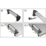 Brennenstuhl Alu-office-Line-Line avec fonction de chargement USB 4- - afbeelding 3