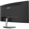 Moniteur ultra-large incurvé Msi pro mp341cq 34 (noir, 2x hdmi, port d'affichage)