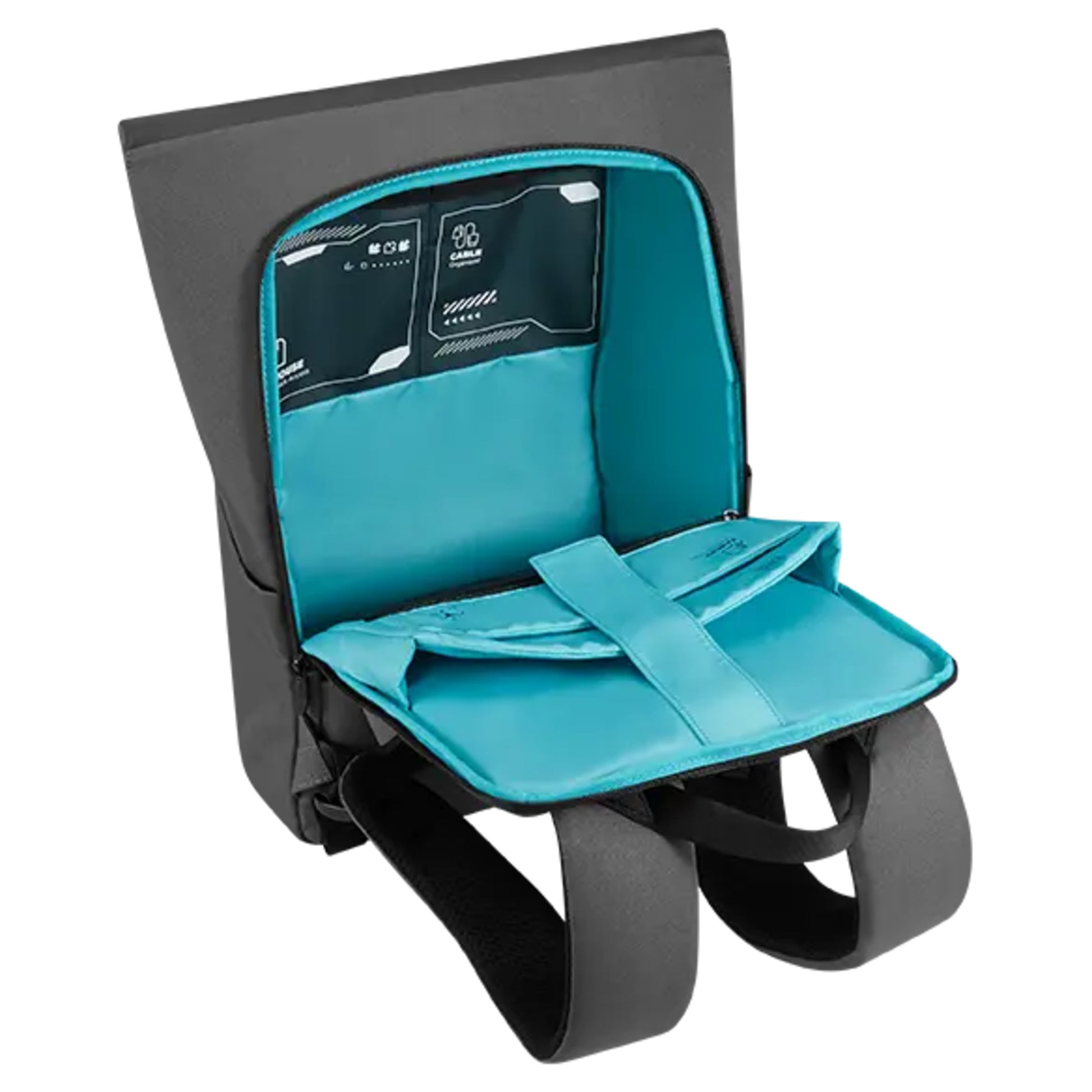Lenovo legion 16 sac à dos de jeu gb400 (gris)
