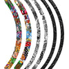 Ensemble d'autocollants pour jantes Rie:sel design 25 mm