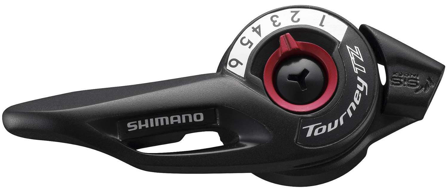 Shimano tourney tz sl-tz500 manette de vitesse à 6 vitesses droite