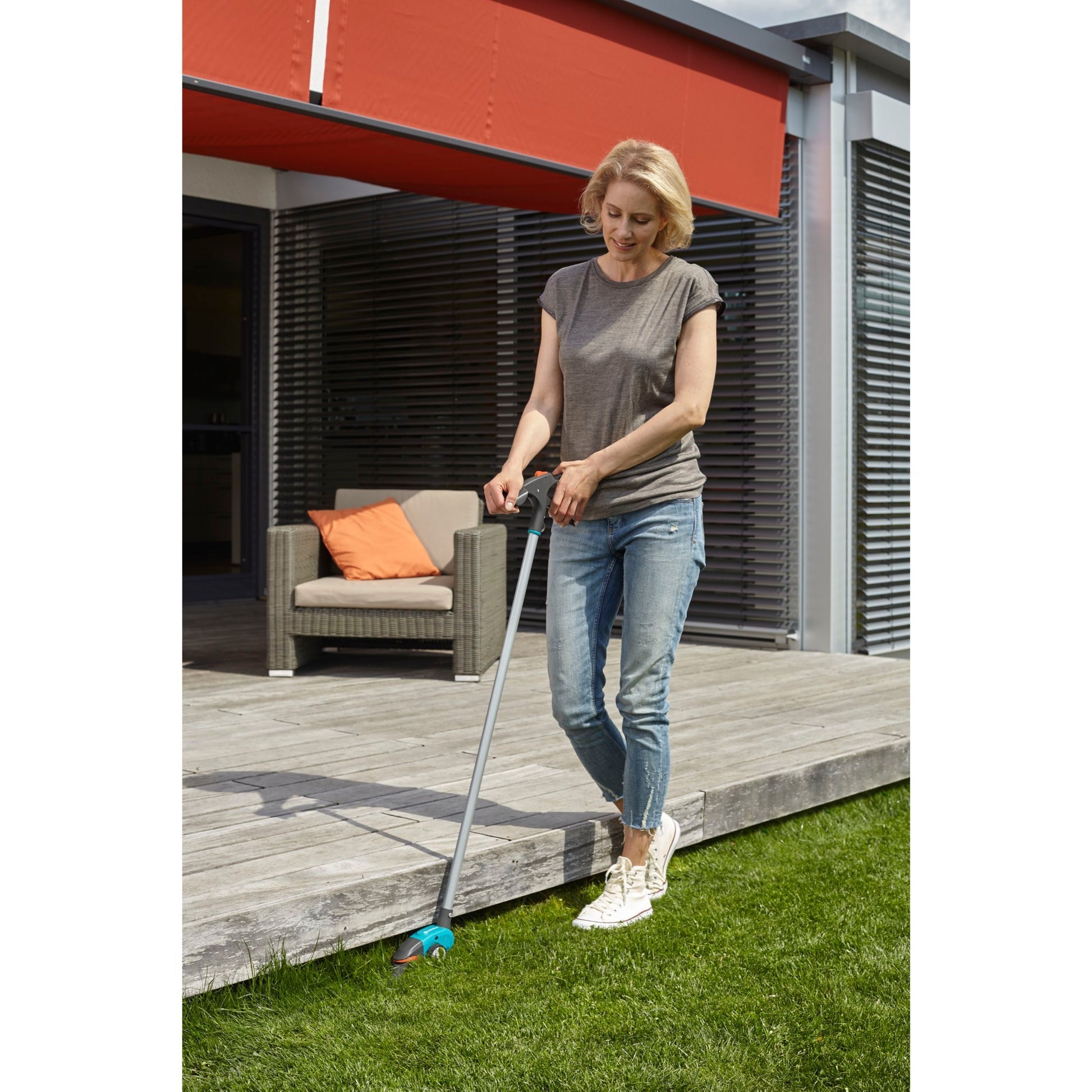Gardena Comfort Grass Ciseaux sur l'acier