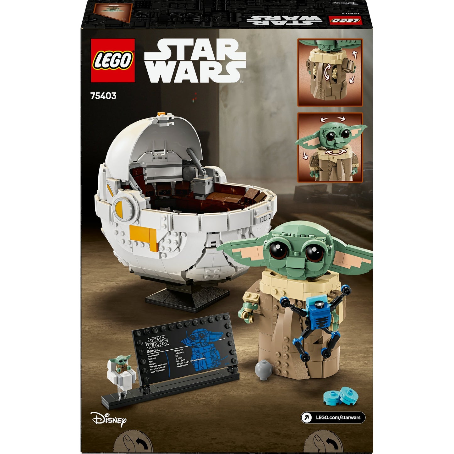 LEGO LEGO Star Wars 75403 Grogu avec Whirligig