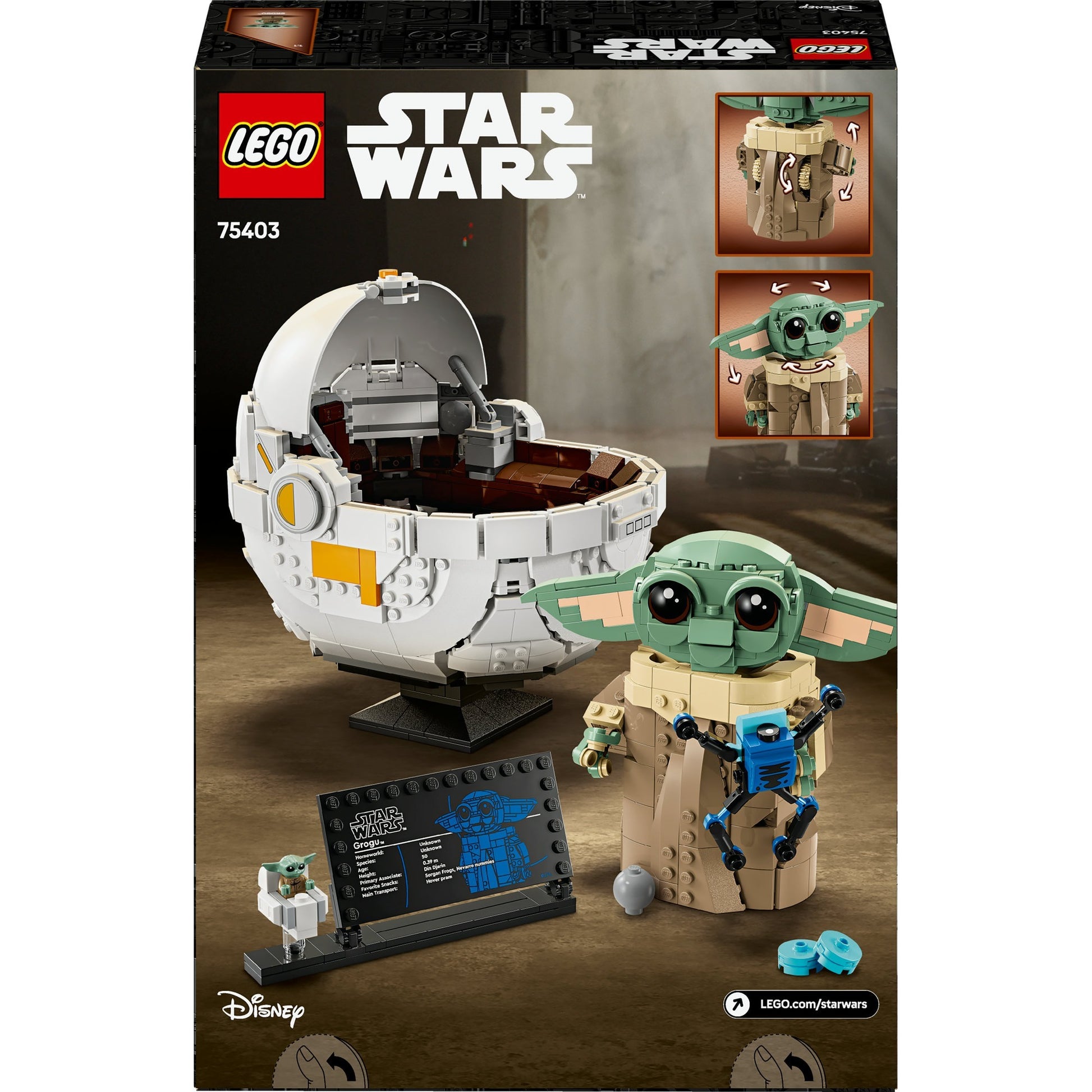 LEGO LEGO Star Wars 75403 Grogu avec Whirligig