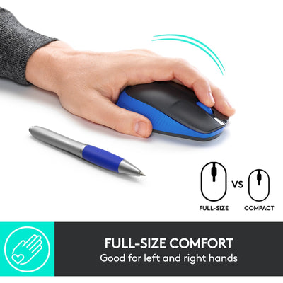 Logitech M190 Souris sans fil pleine grandeur