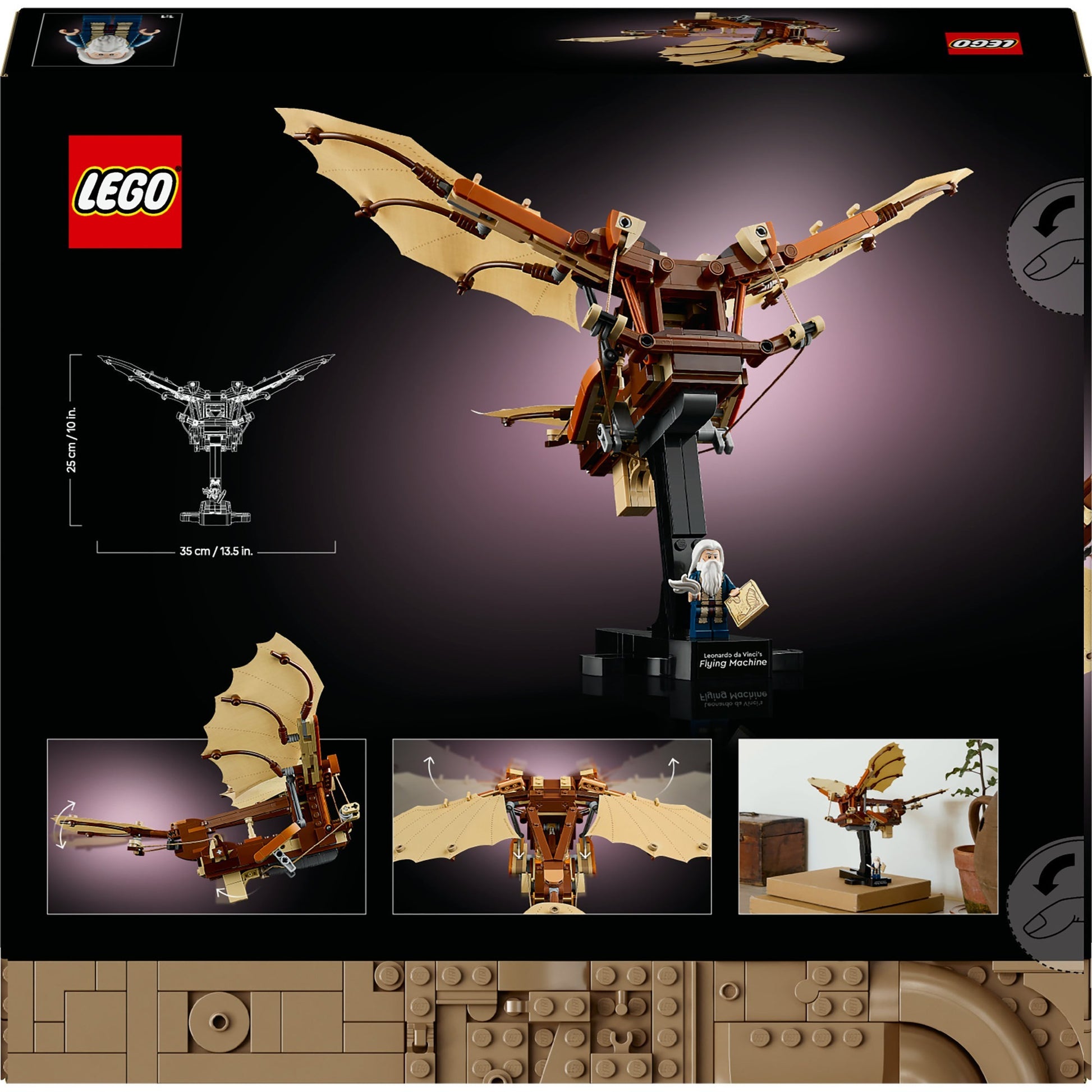 Icônes LEGO LEGO 10363 La machine volante de Leonardo da Vinci