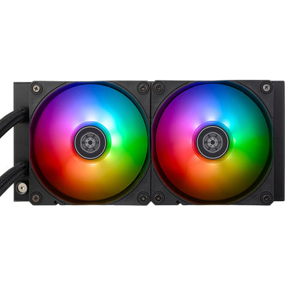 Refroidissement par eau Silverstone Novapeak 240 Arb (noir, PWM 4 broches)