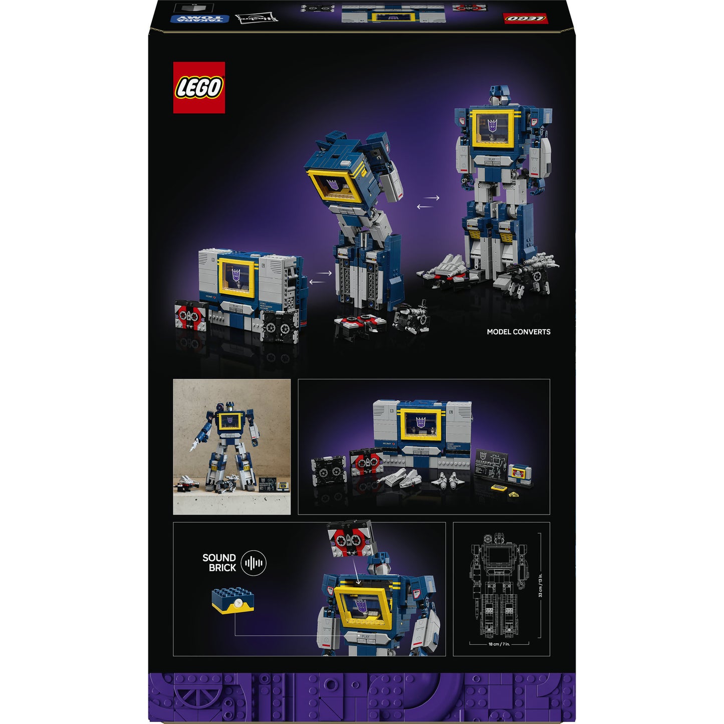 Icônes Lego 10358 transformateurs onde sonore