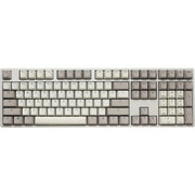 Ducky origin vintage, clavier (gris, disposition américaine, rouge cerise mx, échange à chaud, touches pbt double-shot) - afbeelding 1