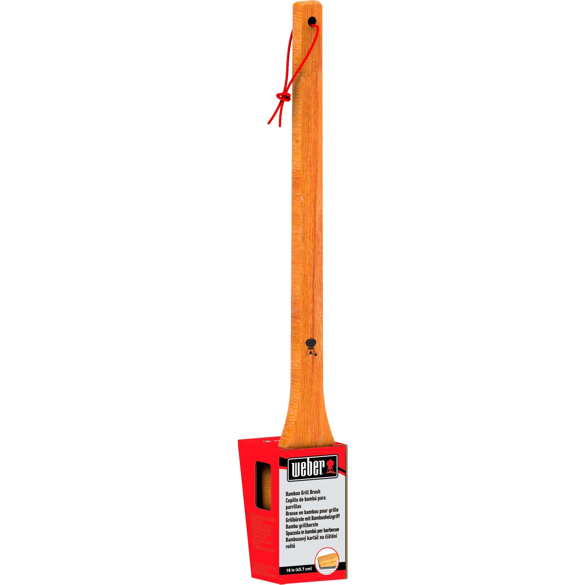 Bambou de brosse nettoyant Weber