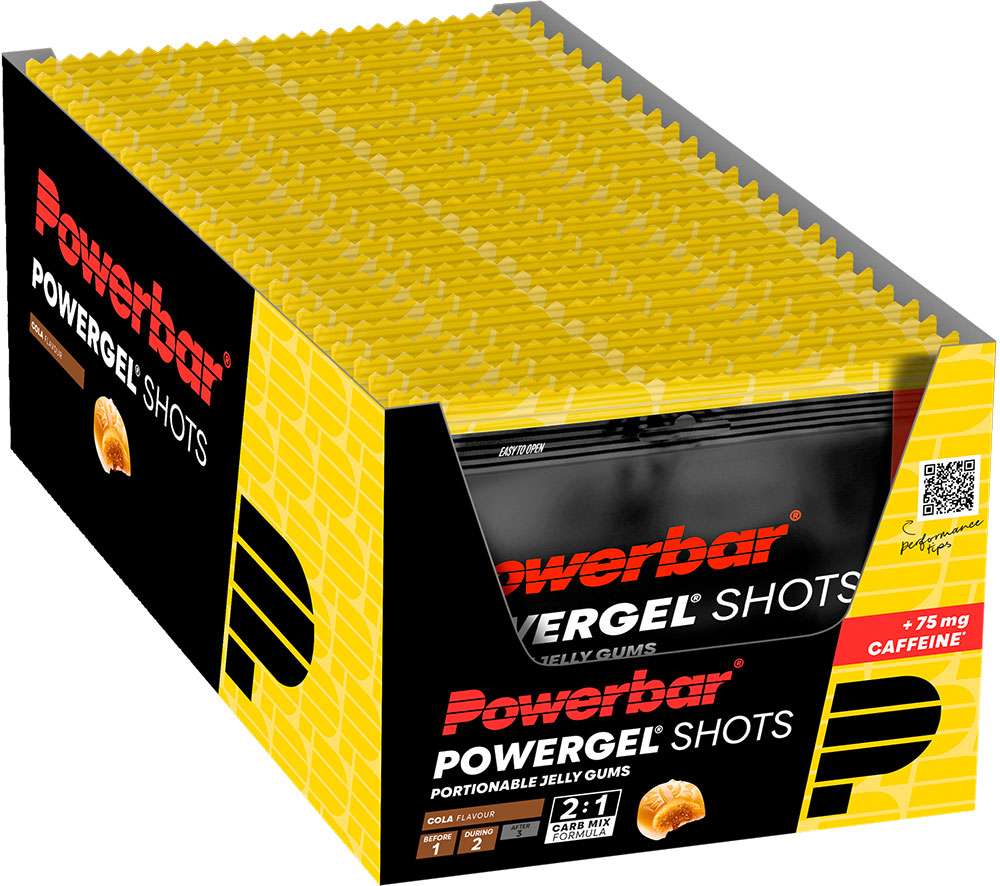 Boîte de 24 shots Powerbar Powergel