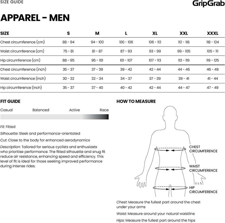 Gripgrab pacr - cuissard à bretelles avec peau de chamois