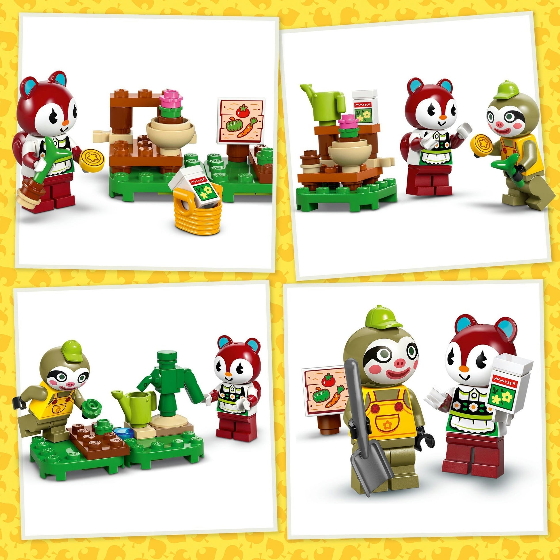 Lego Lego Animal Crossing 77054 Leifs Caravan et Tuinwinkel
