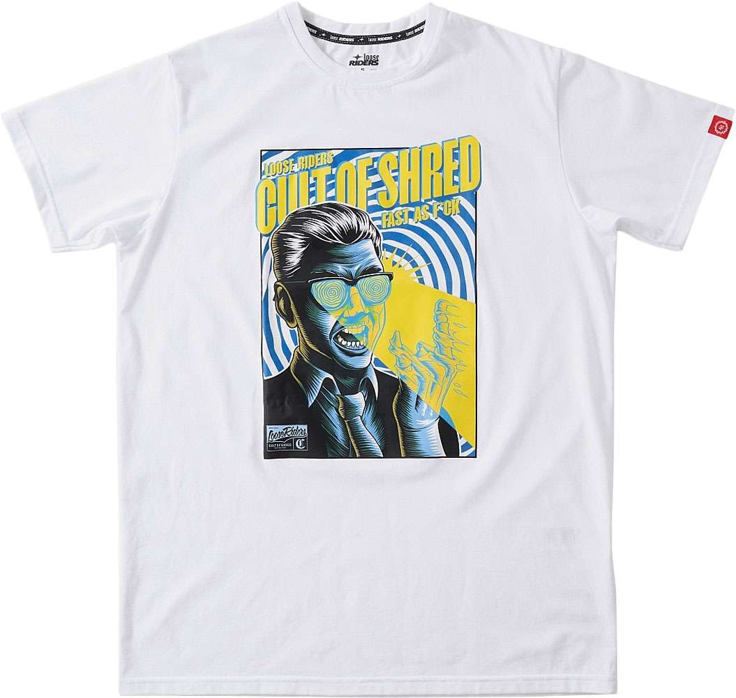 Loose riders culte du shred - tee-shirt technique