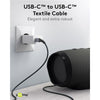 GOOBAY USB-C Snell Charger Nano (65 W) et câble textile USB-C