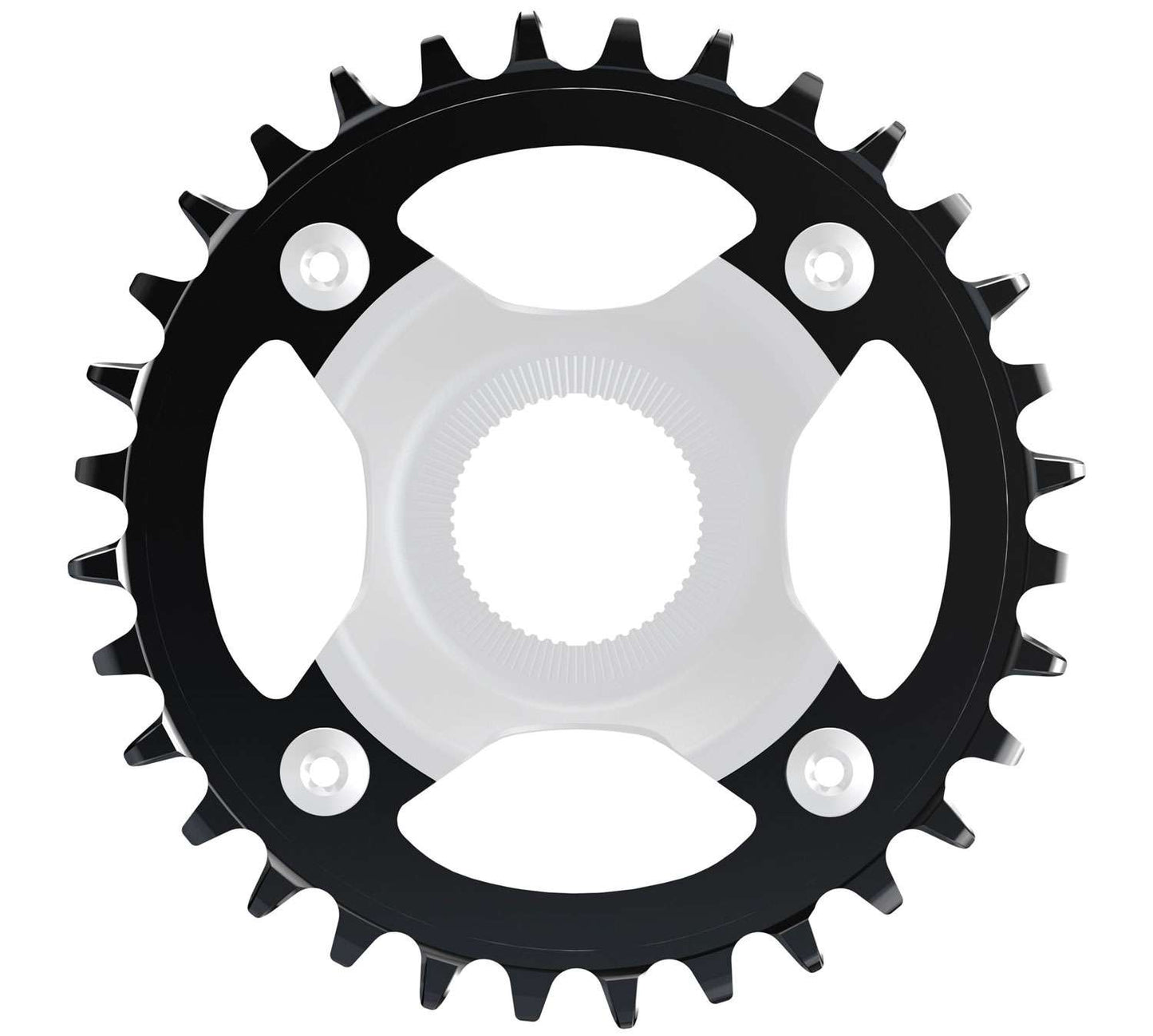 Plateau Shimano steps cr-em800 sans araignée à 4 bras